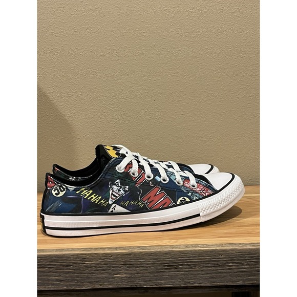 Converse Chuck Taylor All Star Batman Joker 80th Anniversary Men's 7 | Women's 9 - Picture 2 of 14